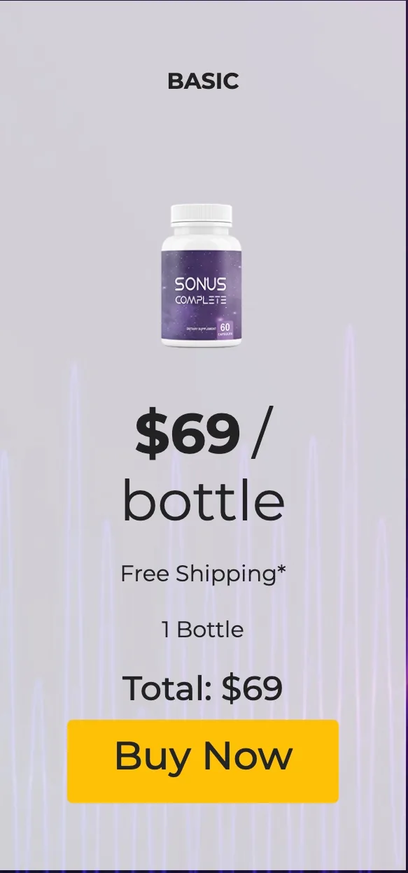 Order Sonus Complete 1 Bottle USA